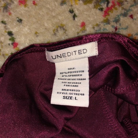 Velvet dress - Picture 3 of 3